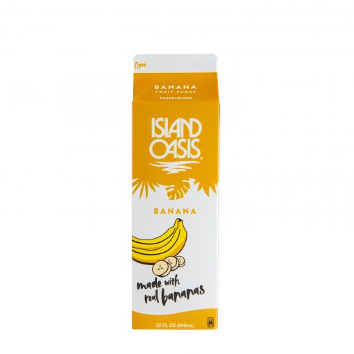 Island Oasis Banana Fruit Puree Beverage Mix
