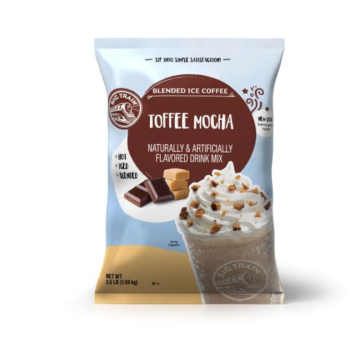 Big Train Toffee Mocha Blended Ice Coffee Beverage Mix