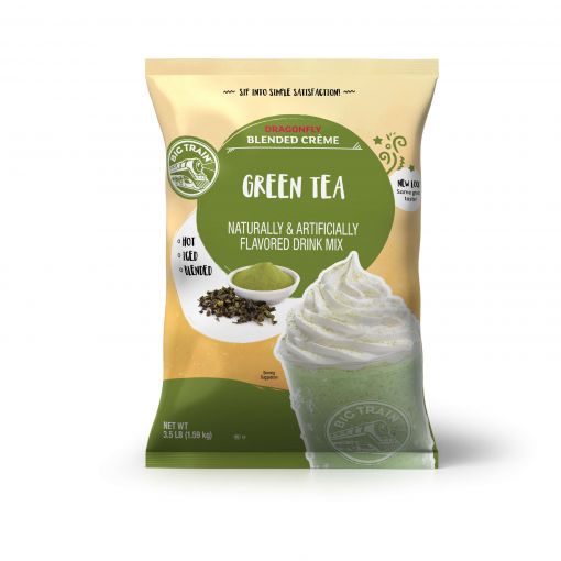 Big Train Dragonfly Green Tea Blended Crème Beverage Mix